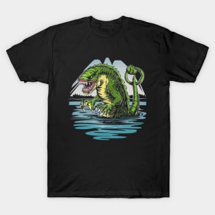 Dangerous lake monster T-Shirt